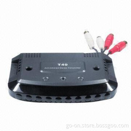 Infrared Wireless Transmitter with Dual Channels for Car Use